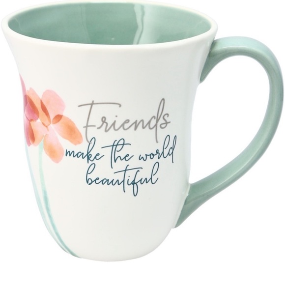 New in Box Rosy Heart "Friends" 16 oz. Mug - Picture 1 of 13